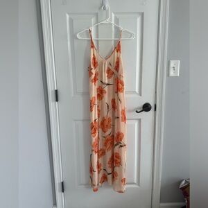 Floral summer maxi dress